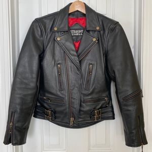 Straight to Hell Genuine Leather Jacket